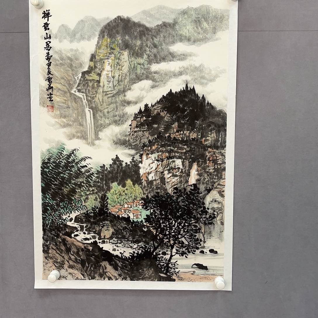 国画亲笔手绘原创