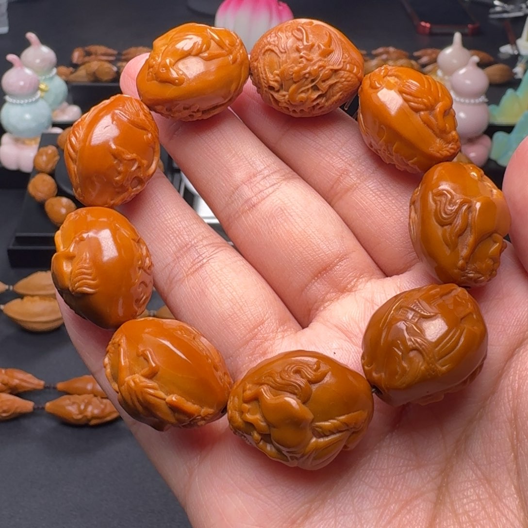 手串/手链橄榄核龙马精品
