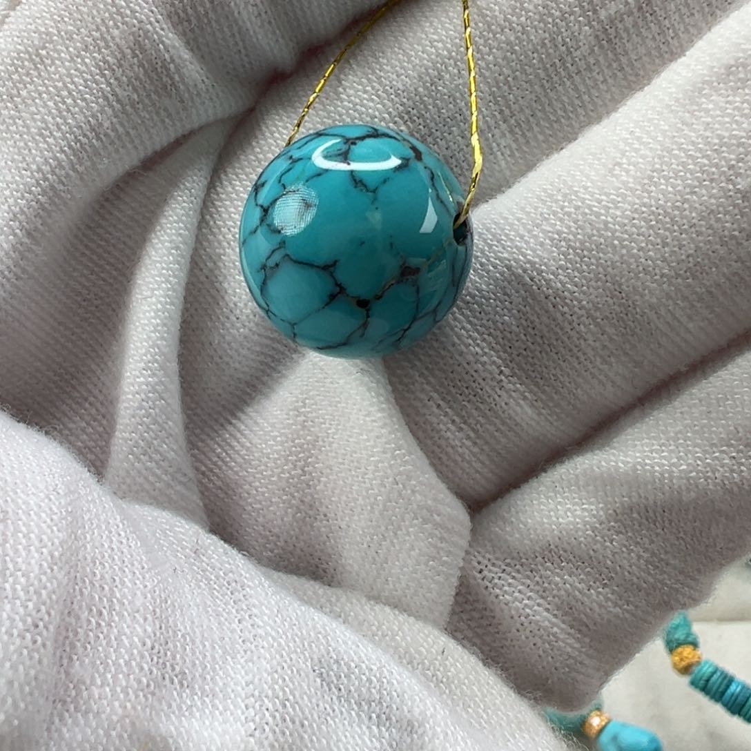 绿松石圆珠未镶嵌