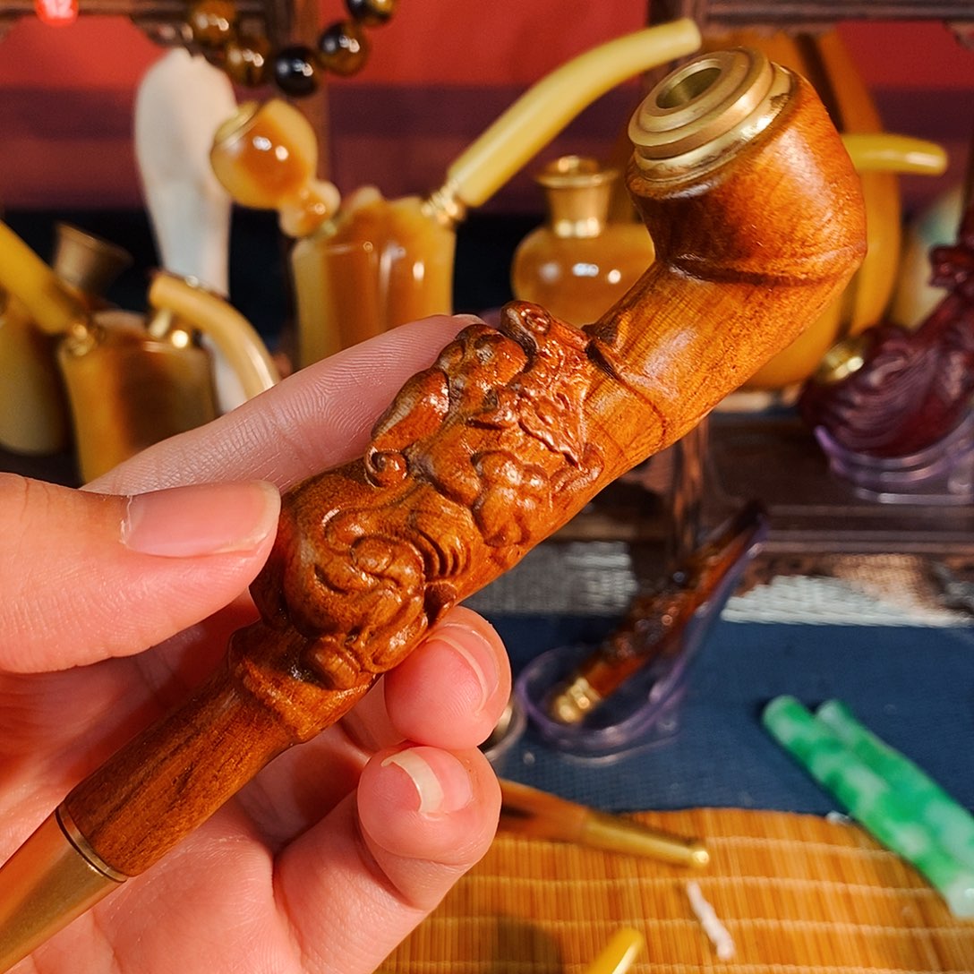 手工制作牛角粗中细