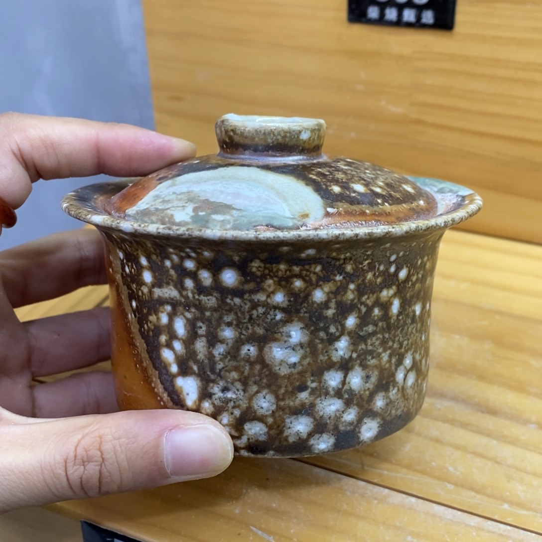 陶园柴烧，精品高货594瑕疵变形