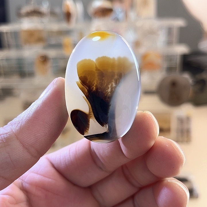 玛瑙/玉髓未镶嵌吊坠(不含链)