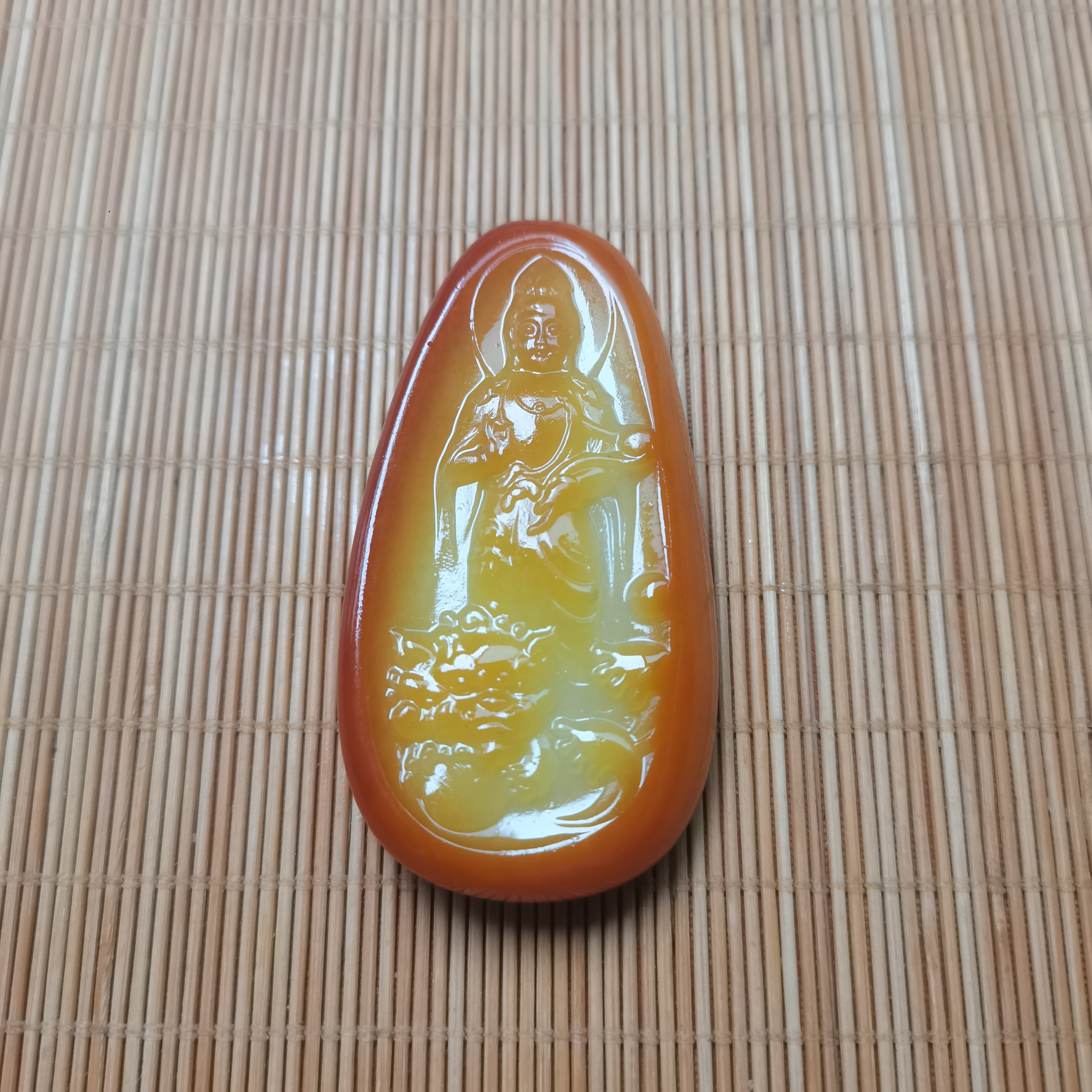 新疆和田玉文殊菩萨66克