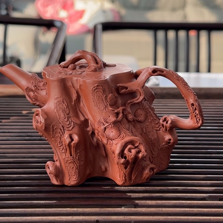 茶壶紫砂密密麻麻