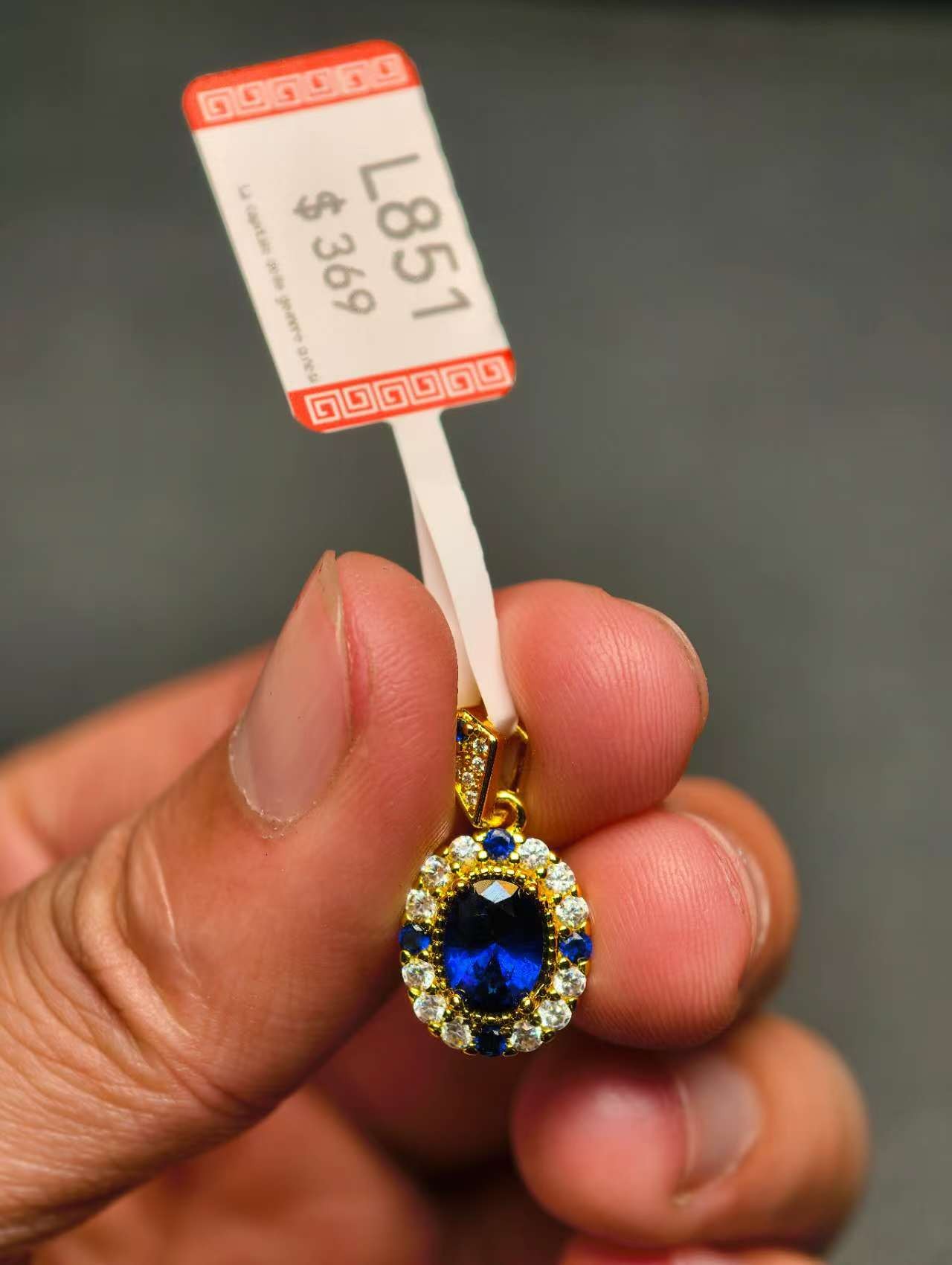 意大利-典藏轻奢DIY-合金腰佩戒指耳饰戒指吊坠L851