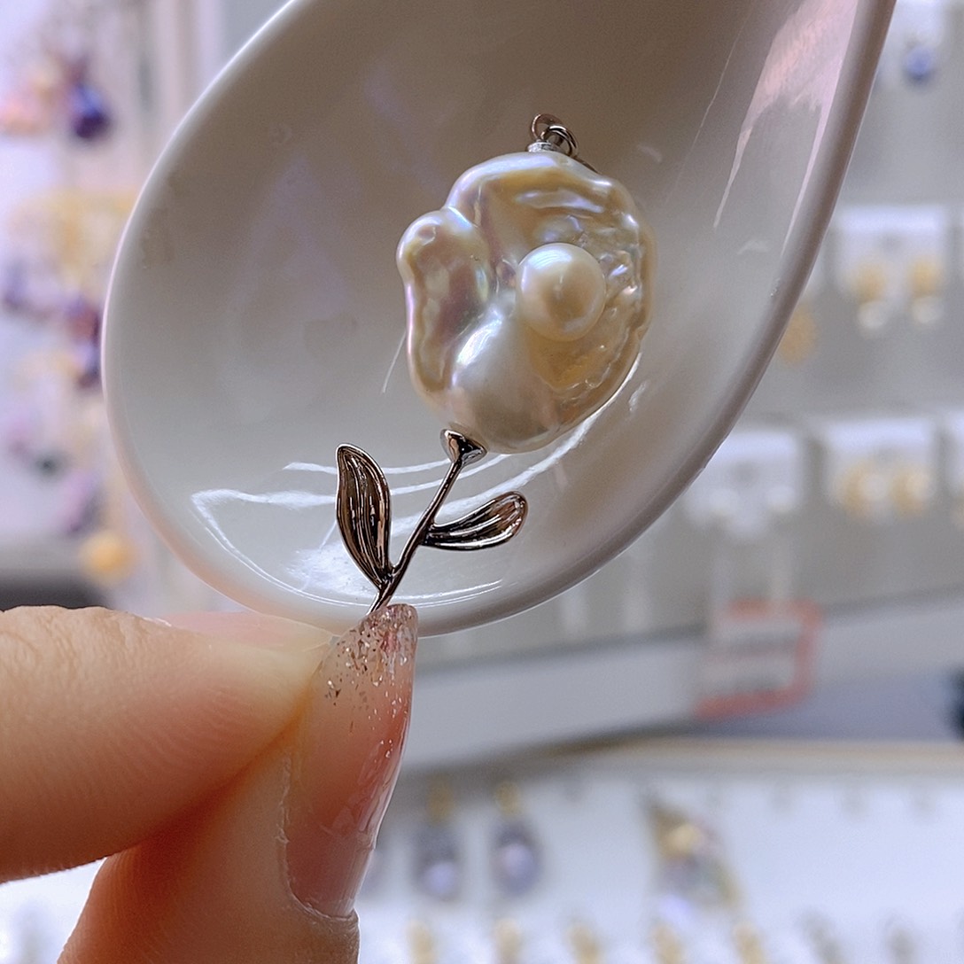 淡水珍珠颈饰未镶嵌