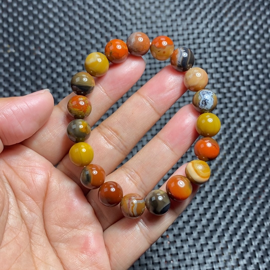 玛瑙/玉髓战国红未镶嵌