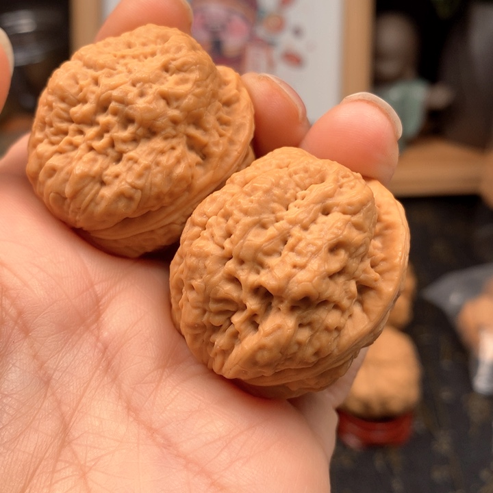 桃核把件鱼籽金蝉39尺寸