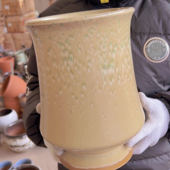 紫砂花盆高31口20————-