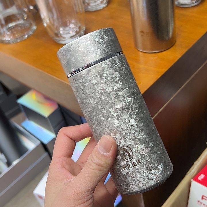 水晶贵族220冰花不带滤网 钛杯 