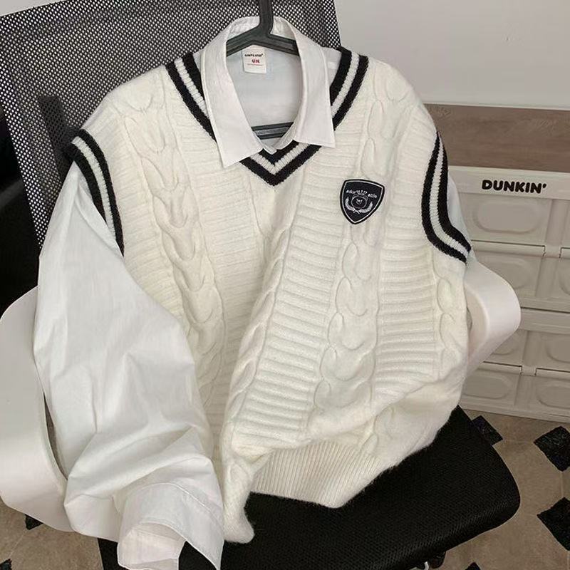 【226-300】秋冬款内搭马甲韩版打底套头马甲（直播链接）