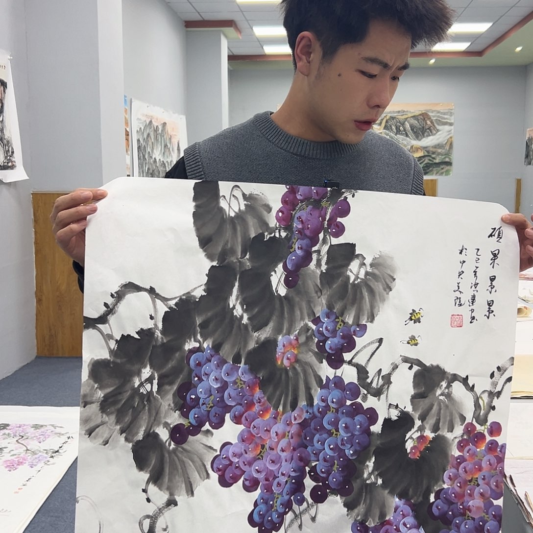 国画国画作品纯手绘作品