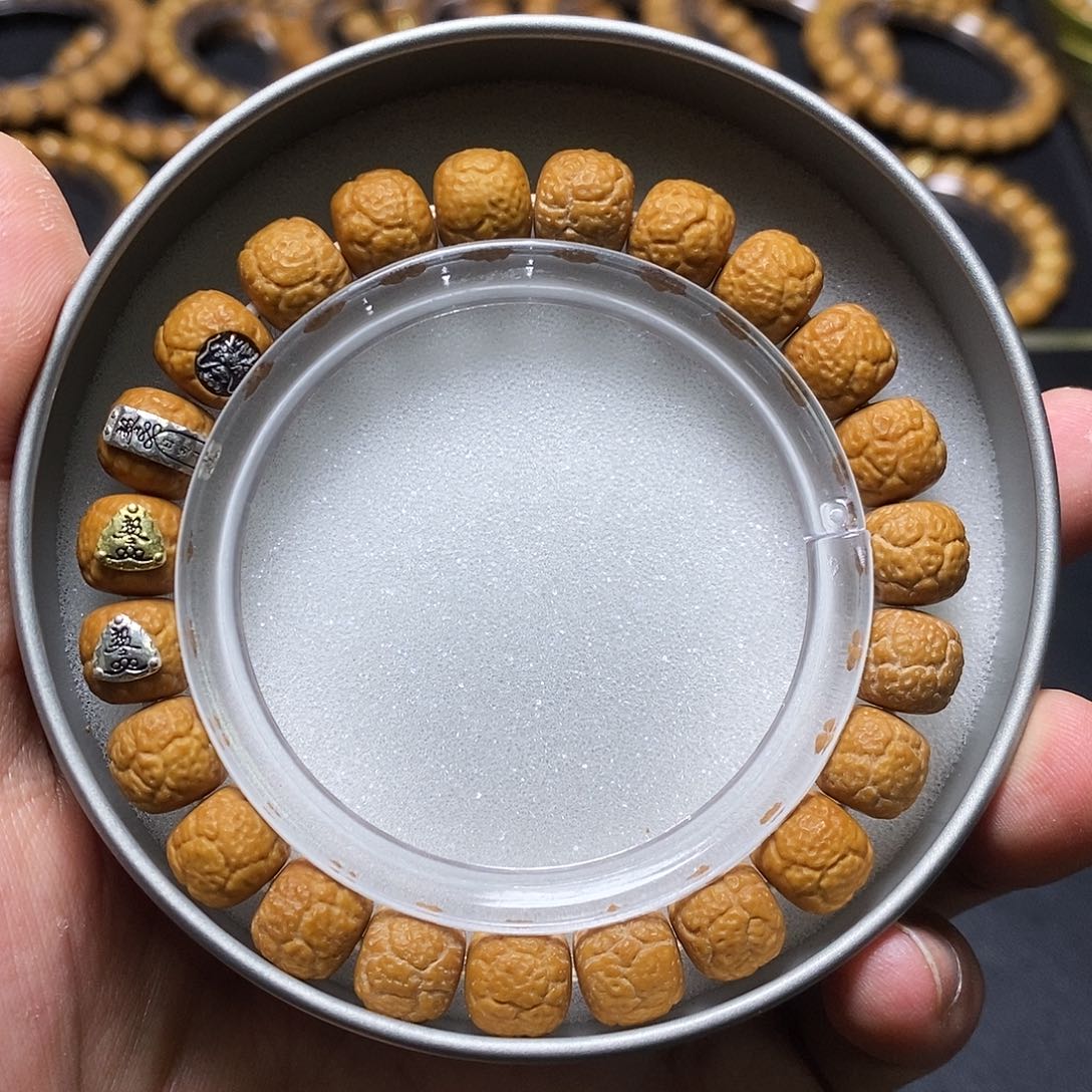 猴头核桃手串四标饕餮尺寸10-11全品21号