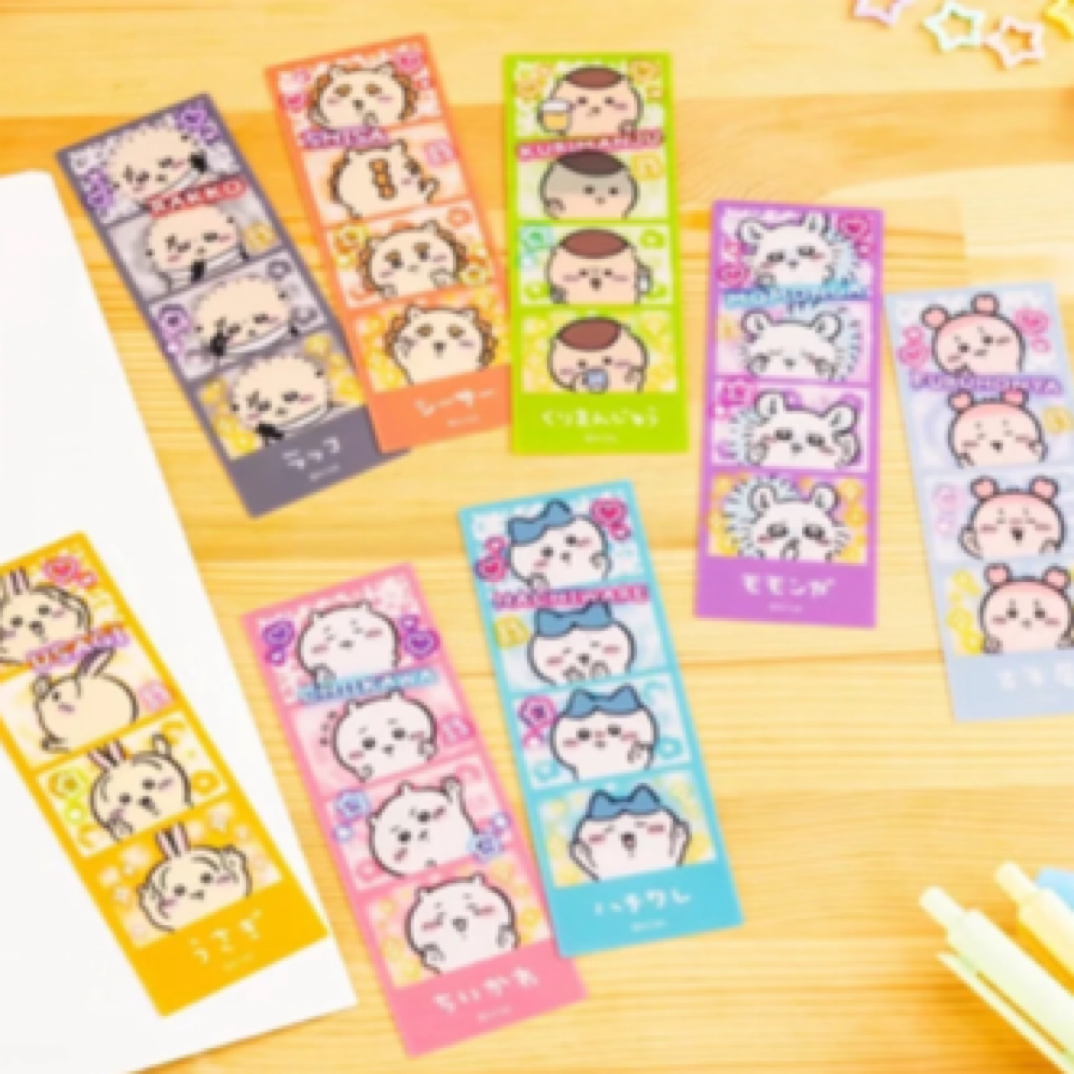 Chiikawa 人生四宫格书签