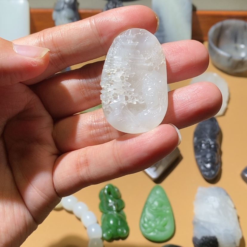 【闪购商品】和田玉挂件未镶嵌