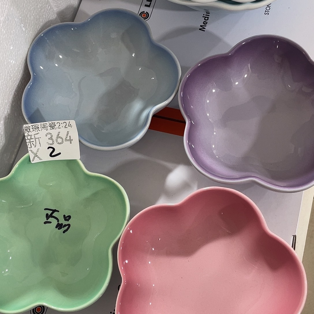 当代微瑕陶瓷餐具364