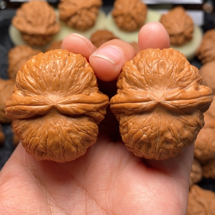 文玩核桃把件精品元宝39