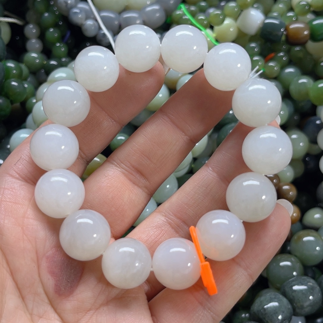 和田玉手链未镶嵌