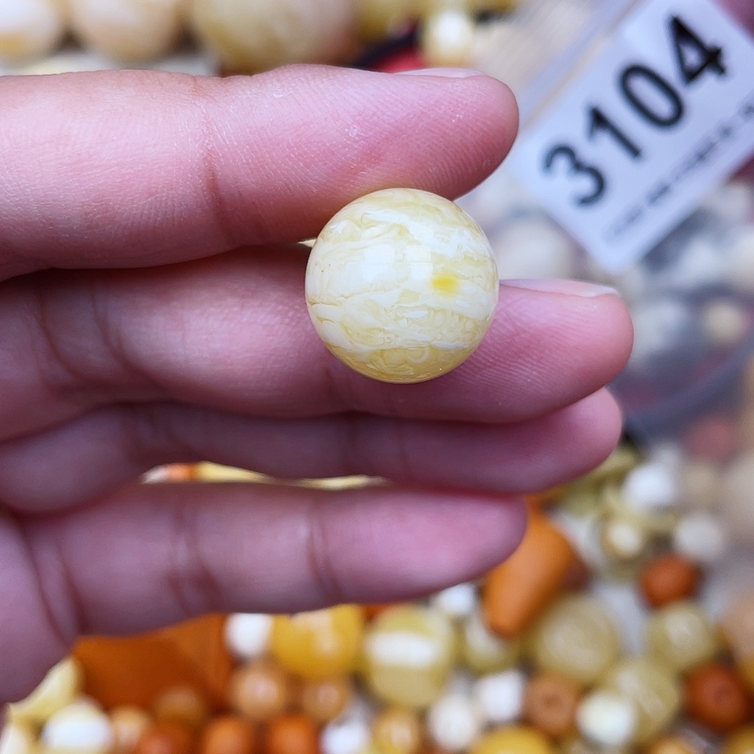 未镶嵌蜜蜡珠宝奇石粉16千层虎皮