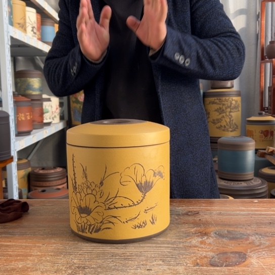 紫砂茶叶罐紫砂艺术