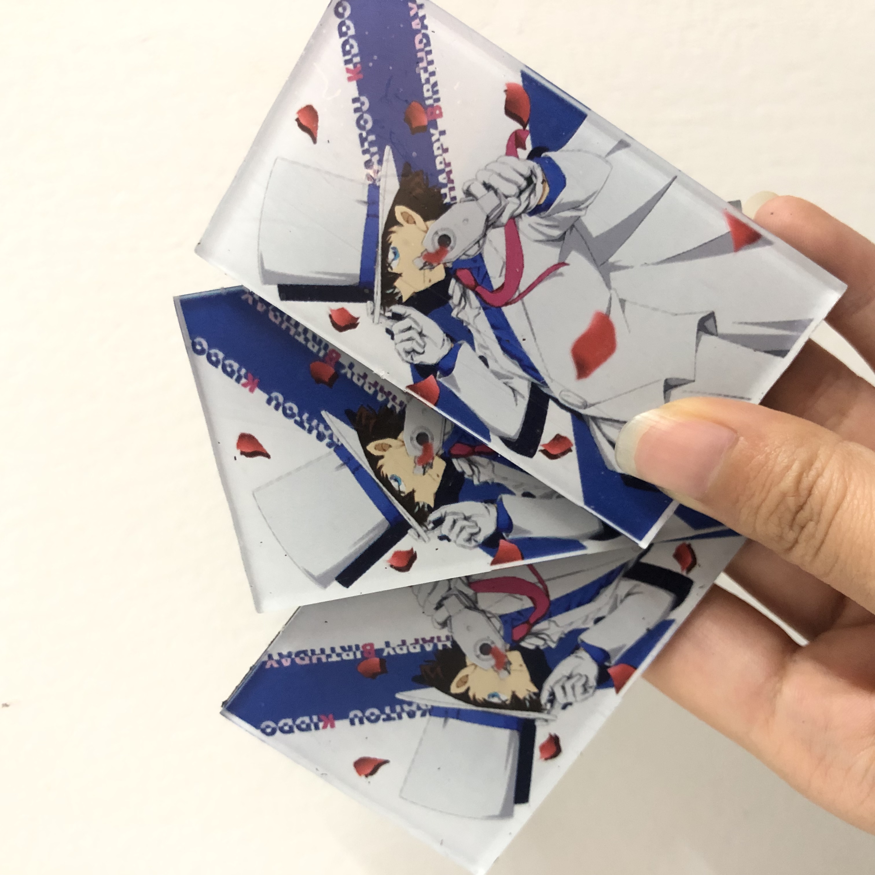 名侦探柯南 怪盗基德周边亚克力冰箱贴