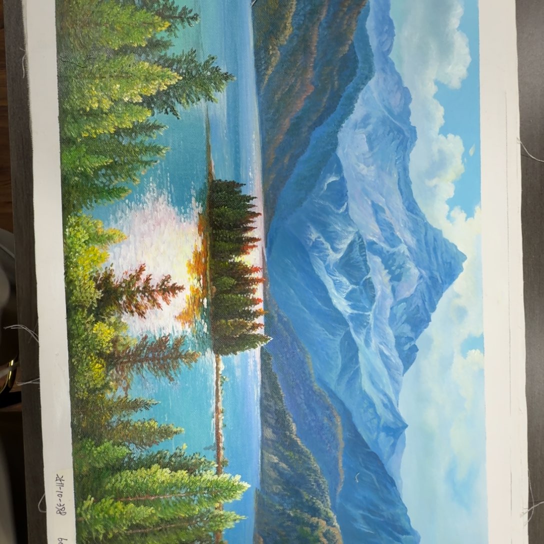 油画加油加油努力加油努力