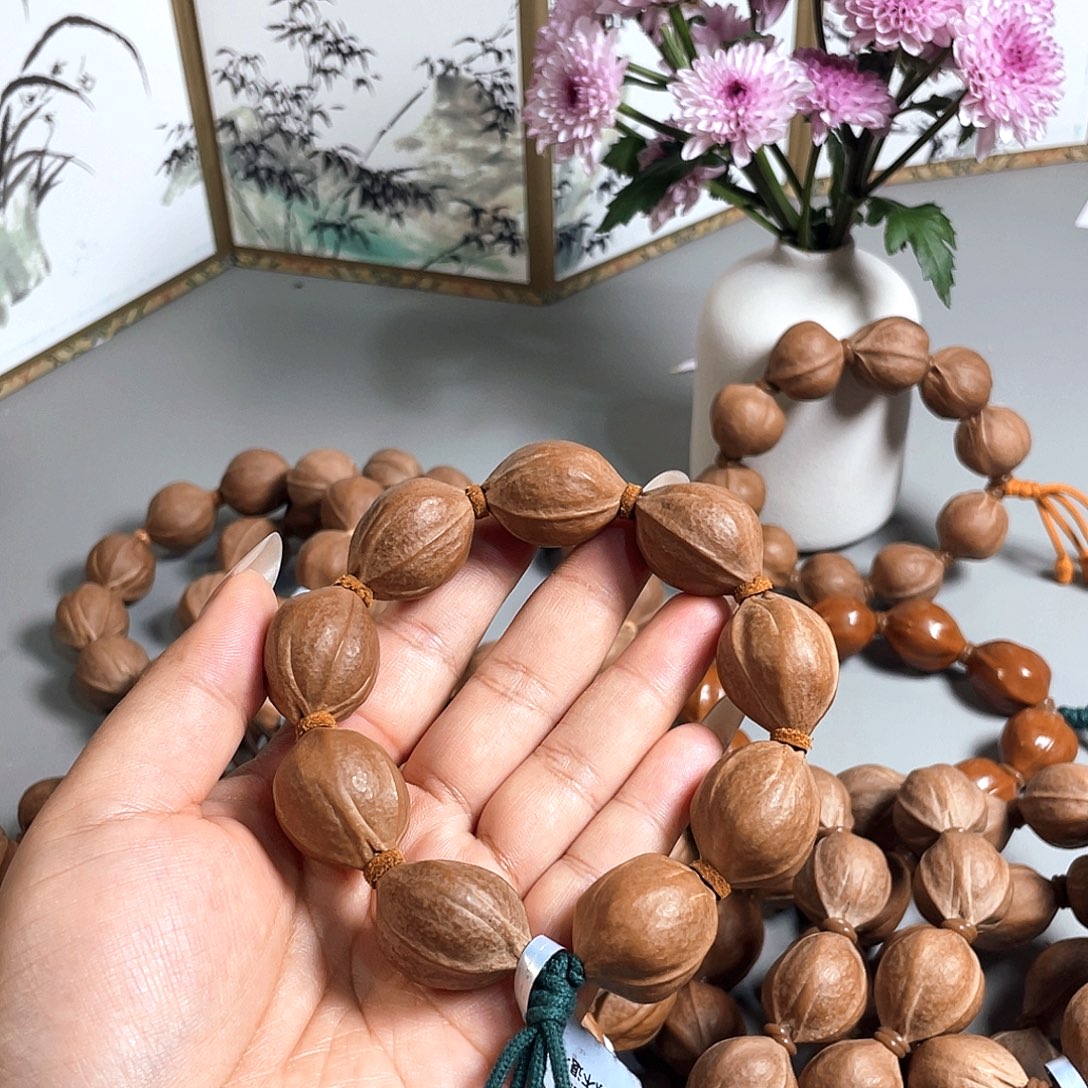 江***生手串/手链橄榄核21/28梅林铁核