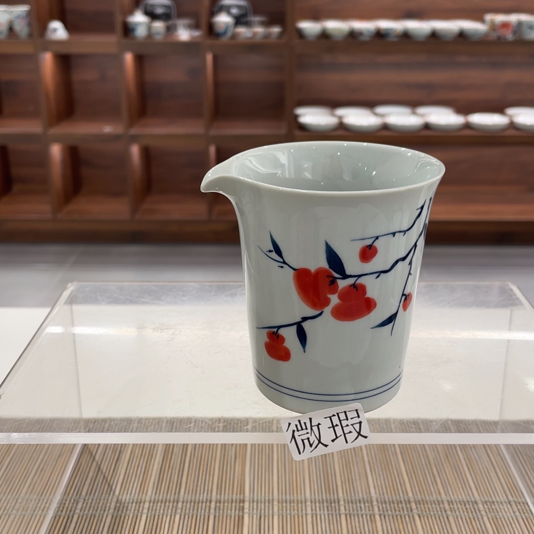 微瑕釉下彩纯手绘