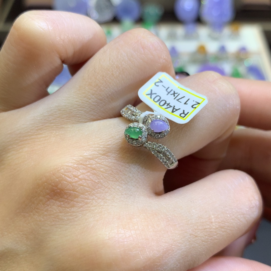 翡翠颈饰银S925镶嵌翡翠