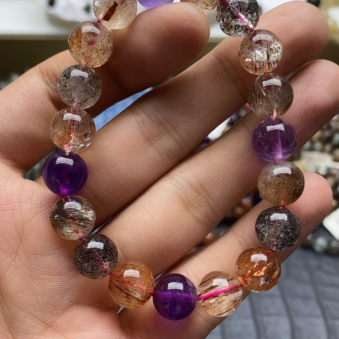 水晶未镶嵌手链手链