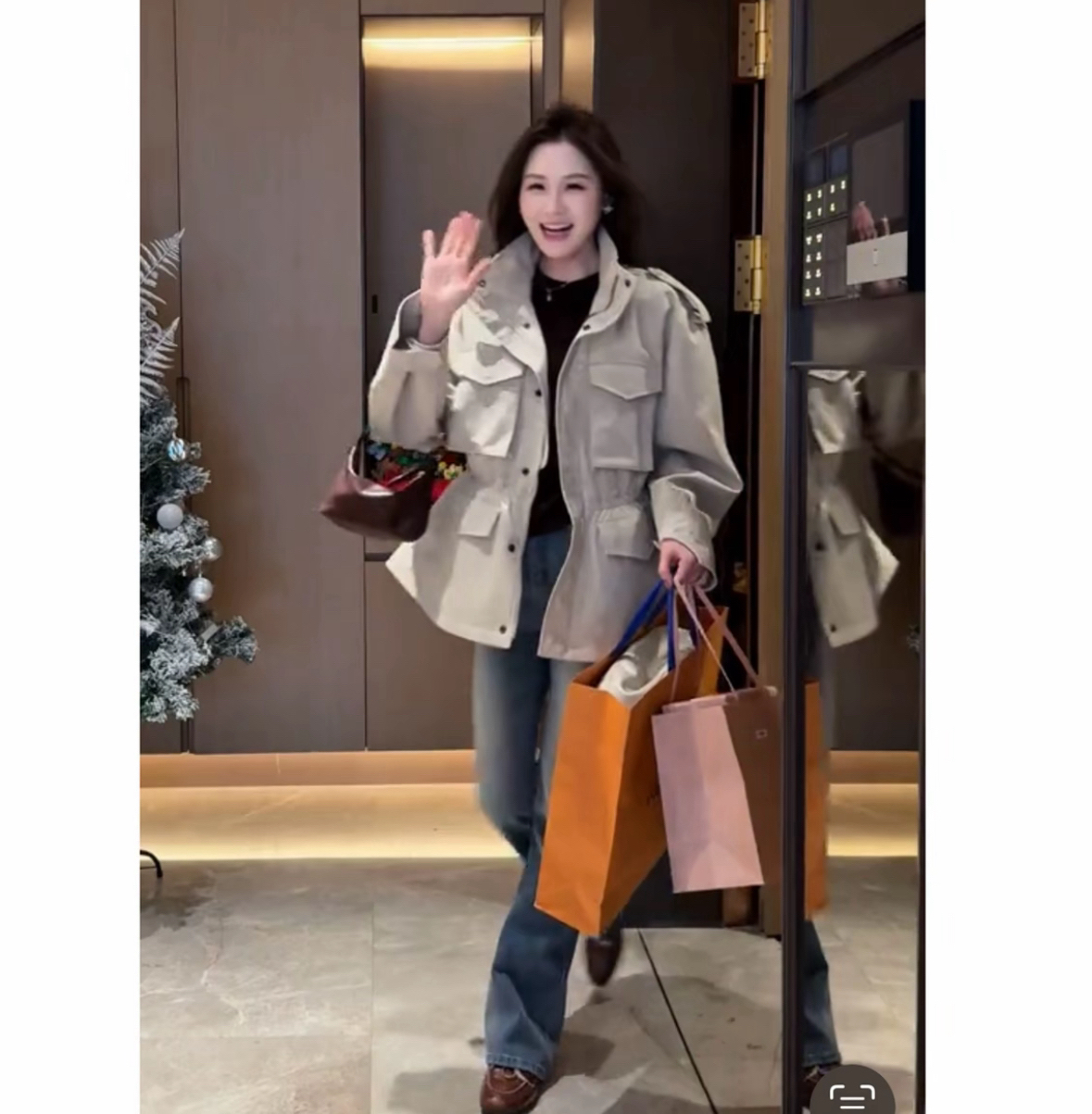 2 Azzony LQ b家同款风衣外套 DTML2511405 新款 NEW