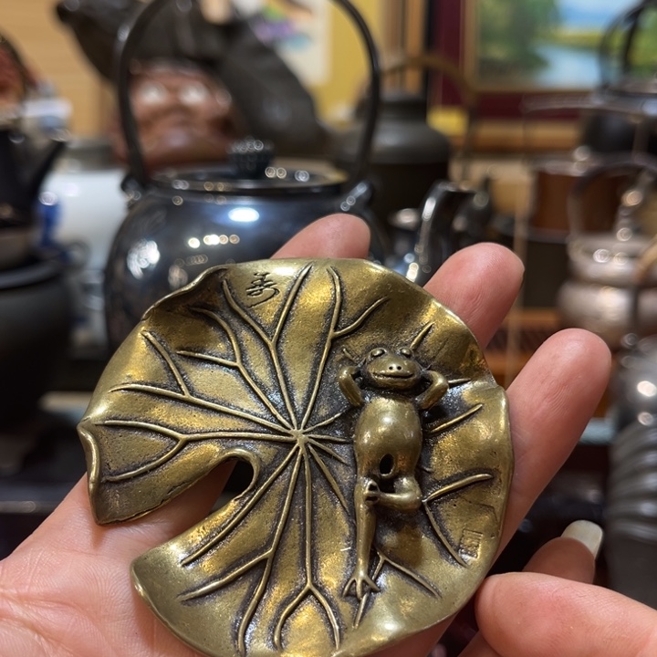 铜中古工艺品摆件