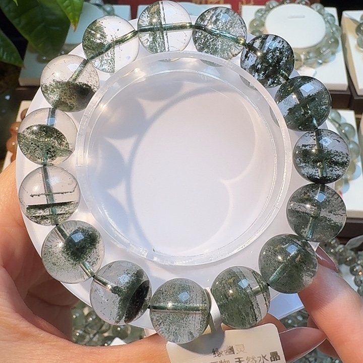 手链水晶未镶嵌绿幽灵
