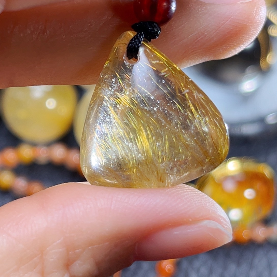 华***哥未镶嵌吊坠(不含链)水晶5