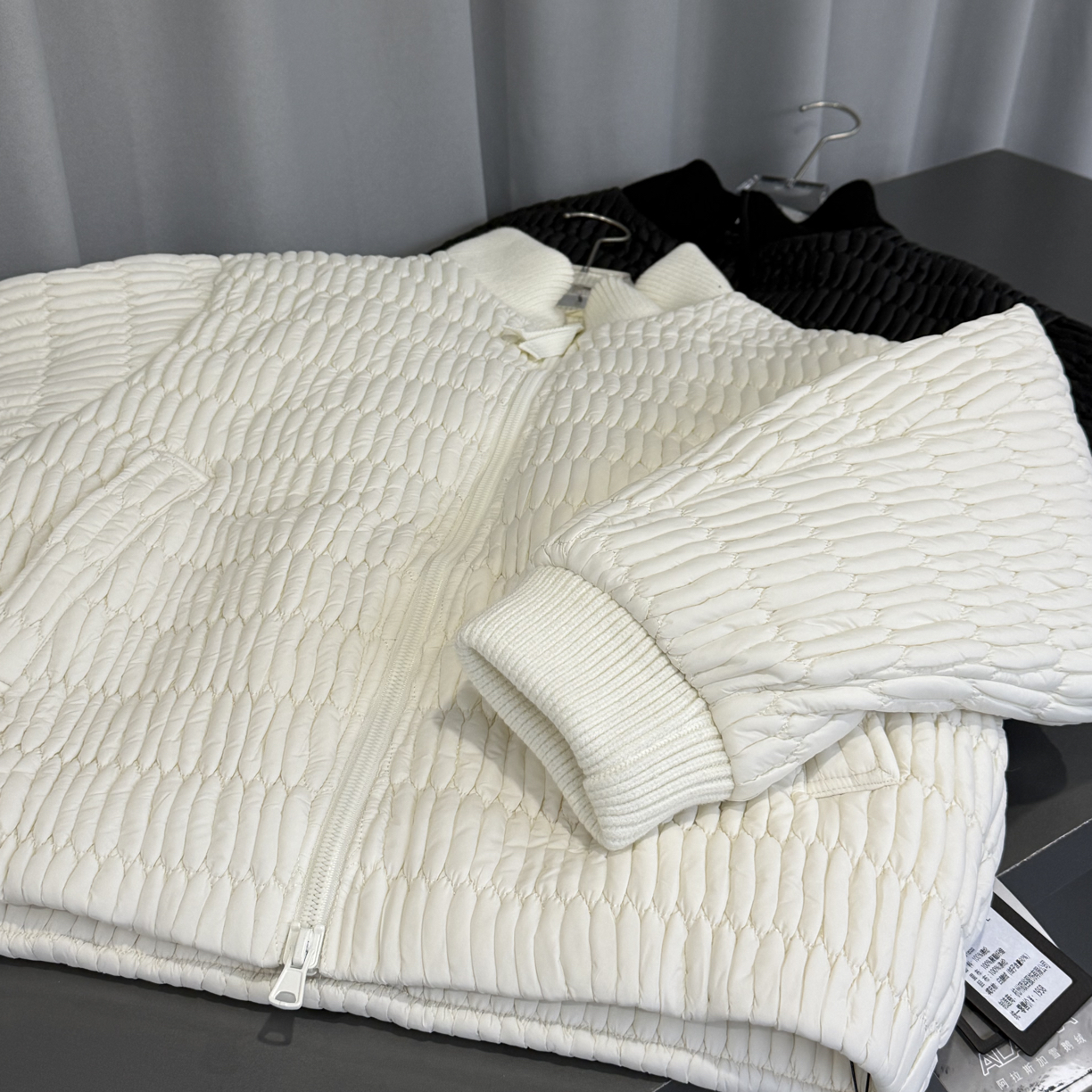 几何图形 羽绒服立领冬款保暖小众男款外套