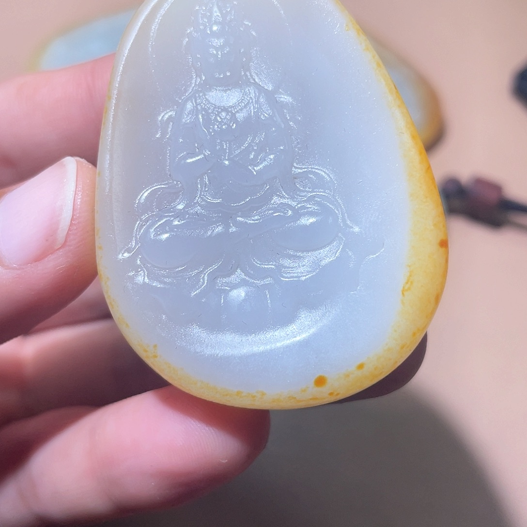 和田玉颈饰未镶嵌A7