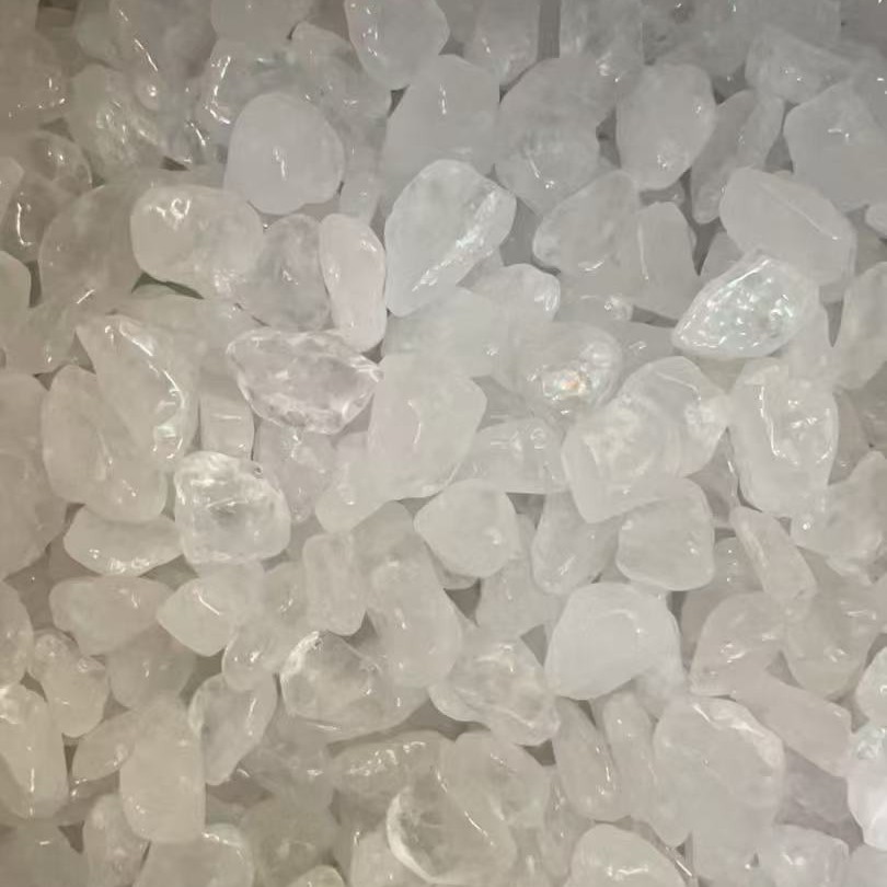 高透度未挑选碎石可用于净化消磁的天然原石颗粒