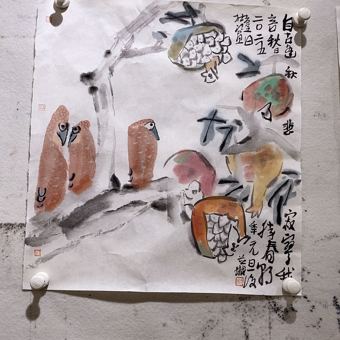 国画杜峰老师作品
