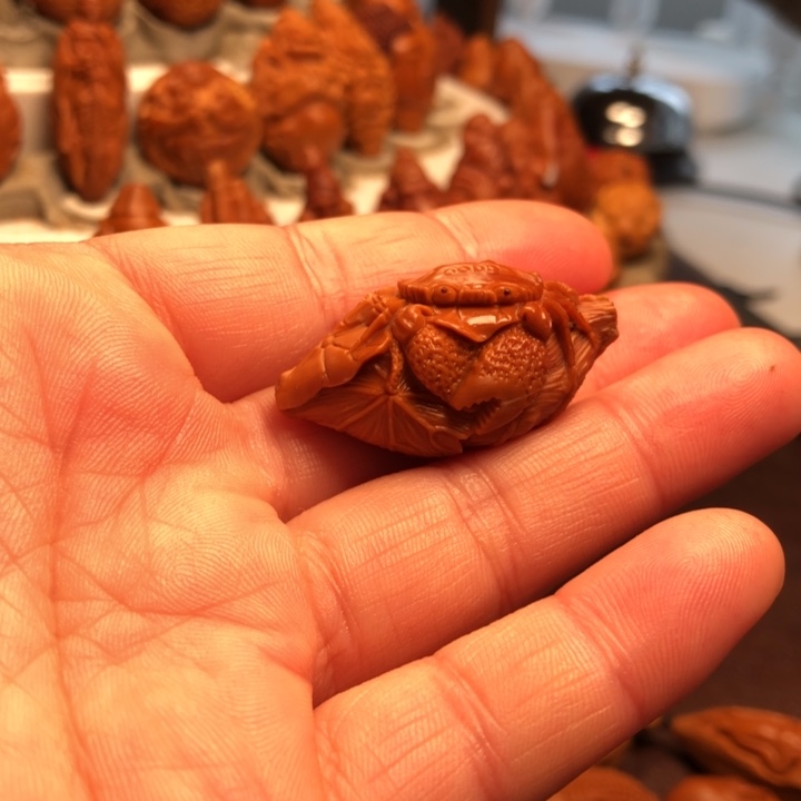 小***瞎橄榄核吊坠橄榄核雕刻的单子