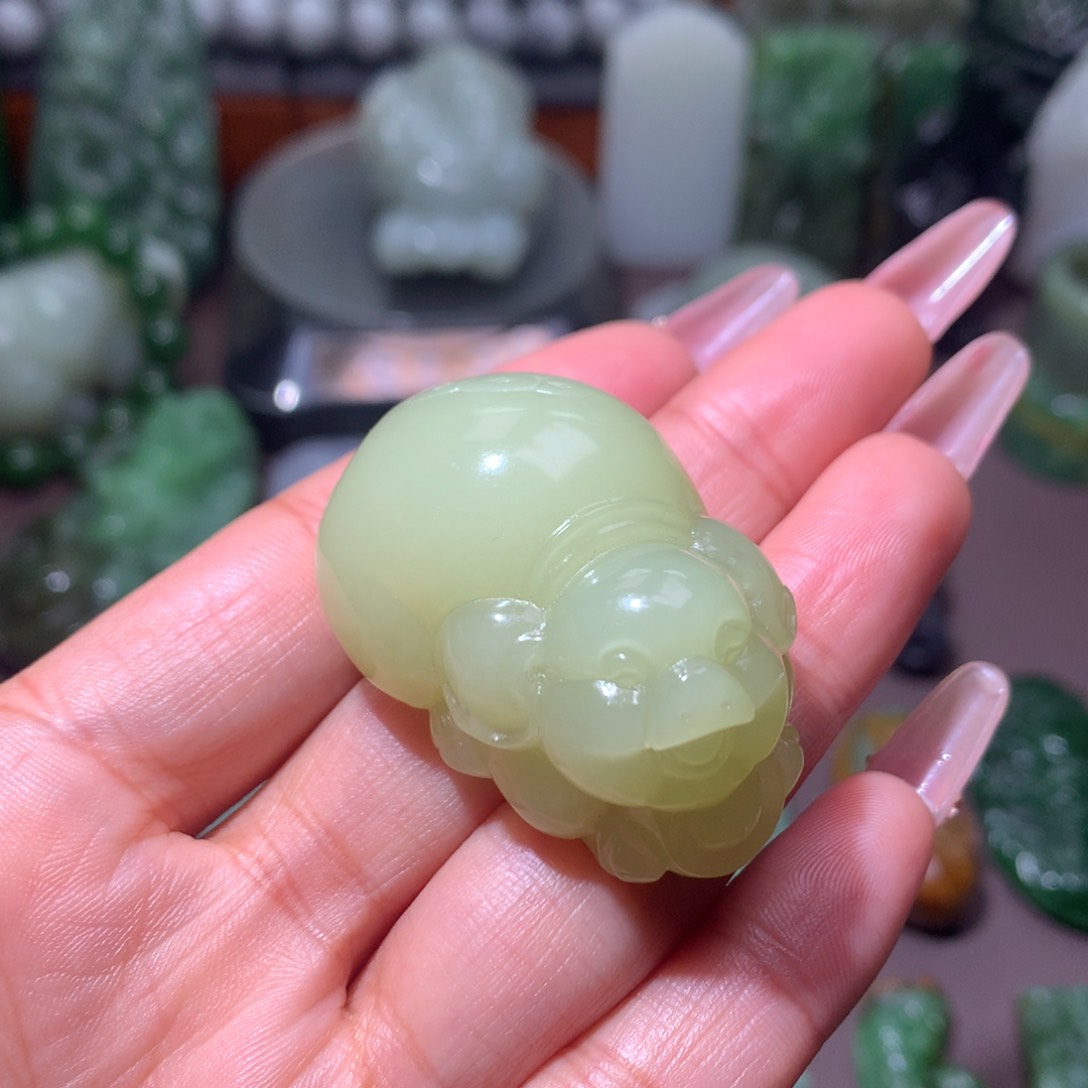 颈饰未镶嵌和田玉