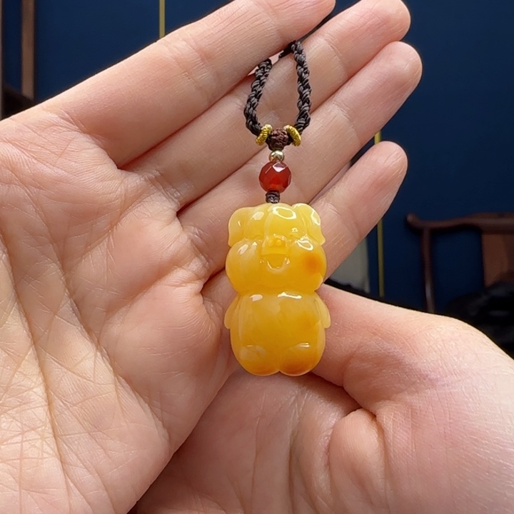 蜜蜡吊坠(赠链)未镶嵌