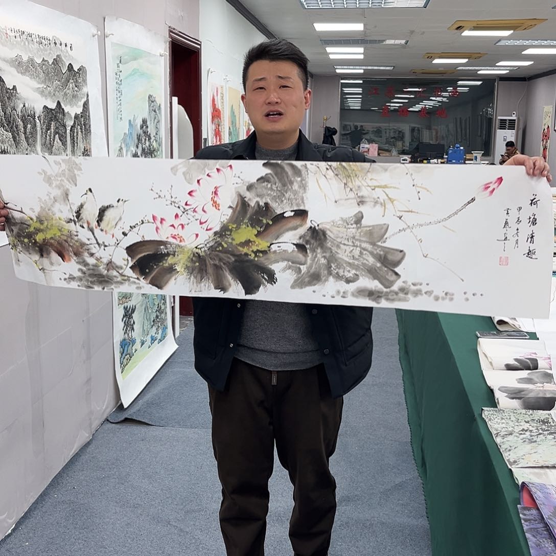 国画宣纸国画作品纯手绘