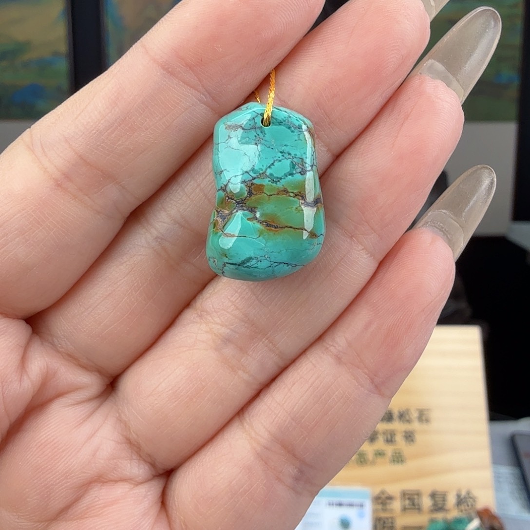 绿松石未镶嵌珠宝奇石