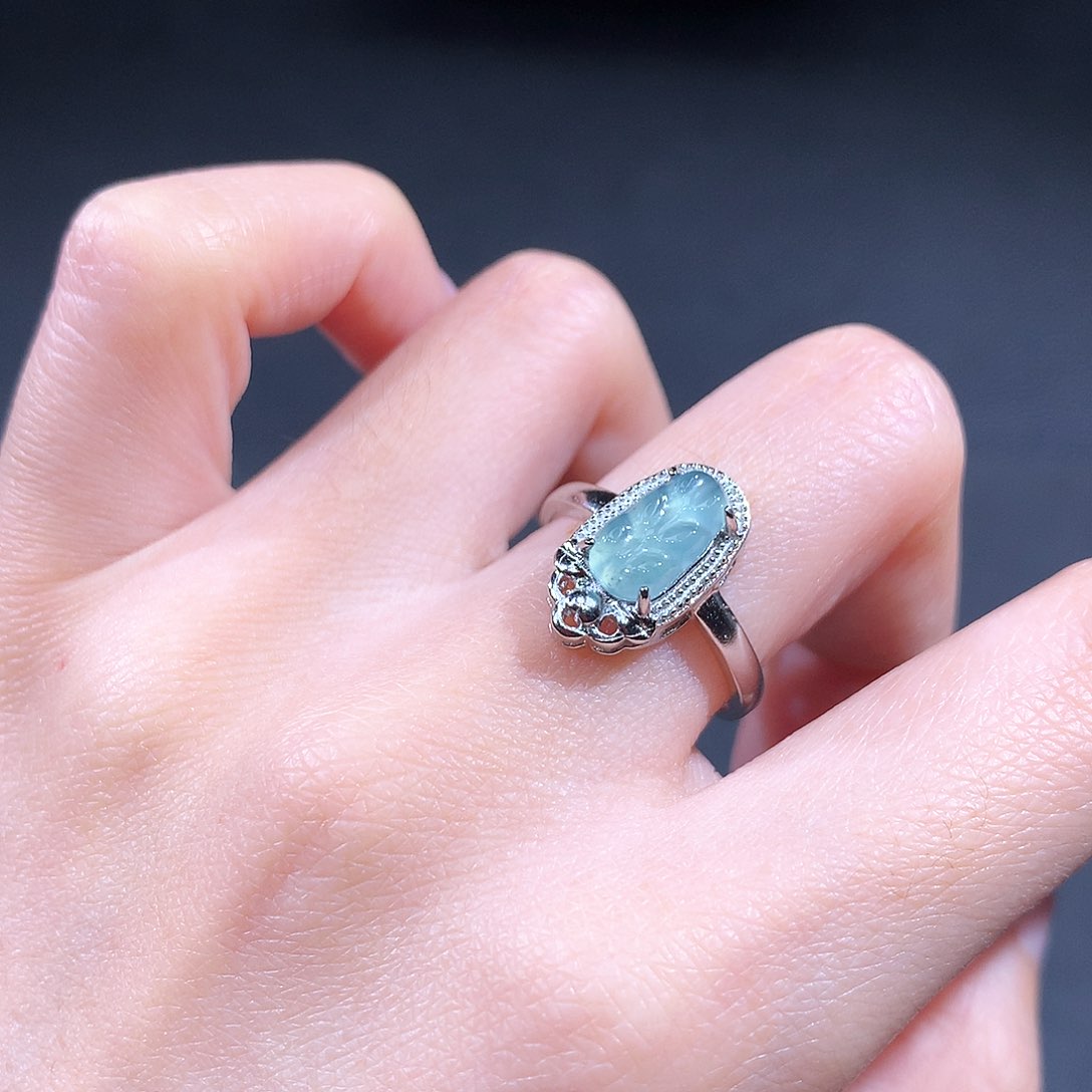 未镶嵌戒指翡翠翡翠