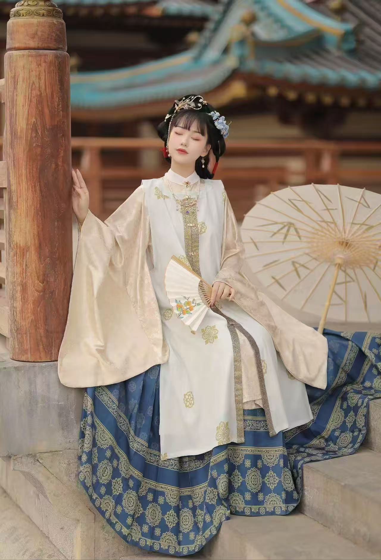 超仙汉服女孤品下单后备注编号不支持退货