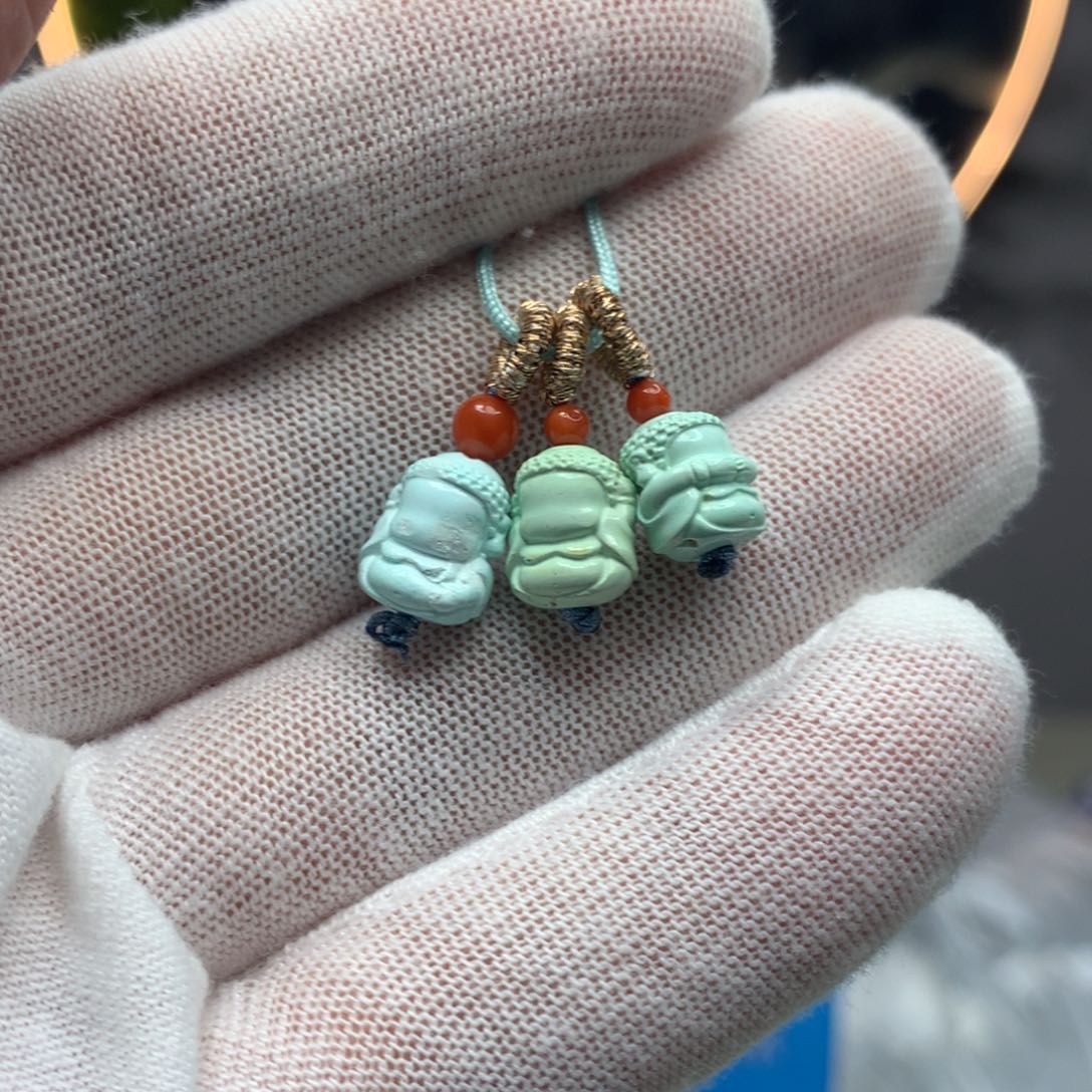 绿松石挂件未镶嵌