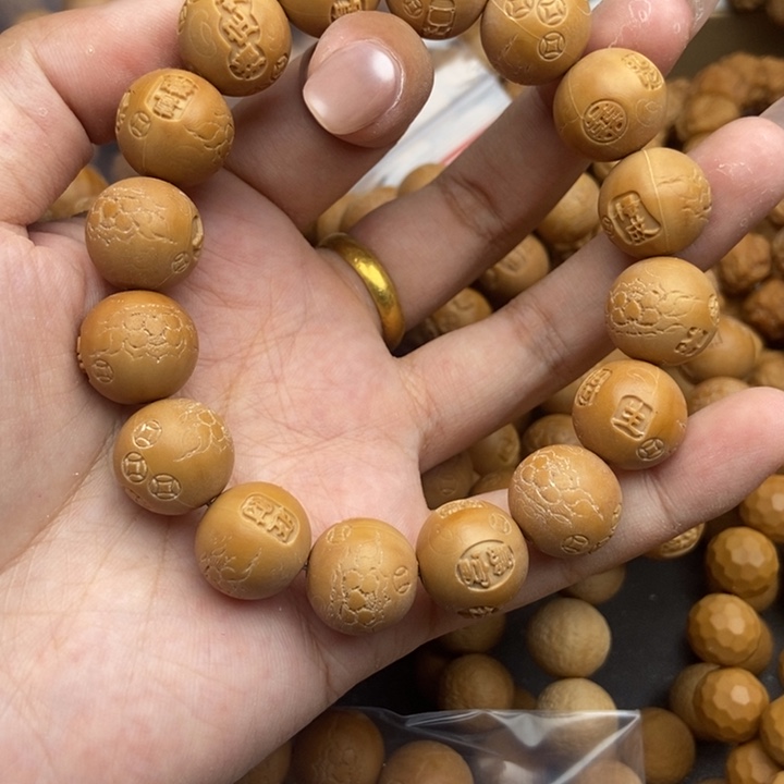 猴头核桃手串1415吉言微瑕