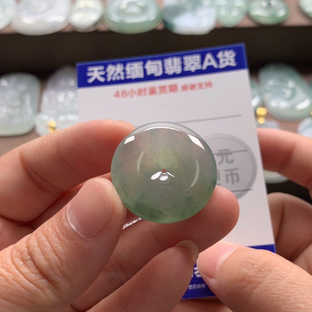 翡翠未镶嵌颈饰天然翡翠