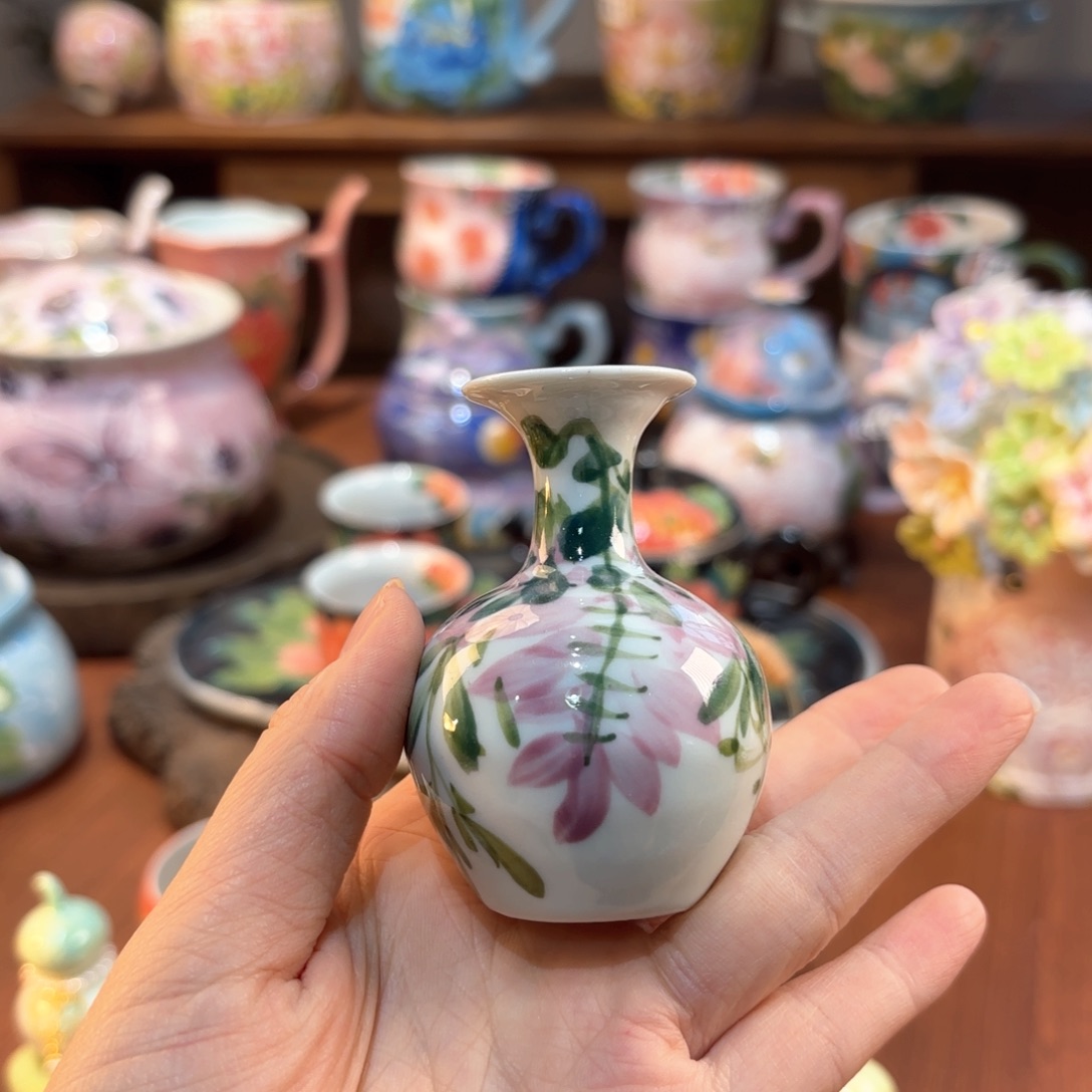 景德镇手绘高温釉下彩陶瓷茶具