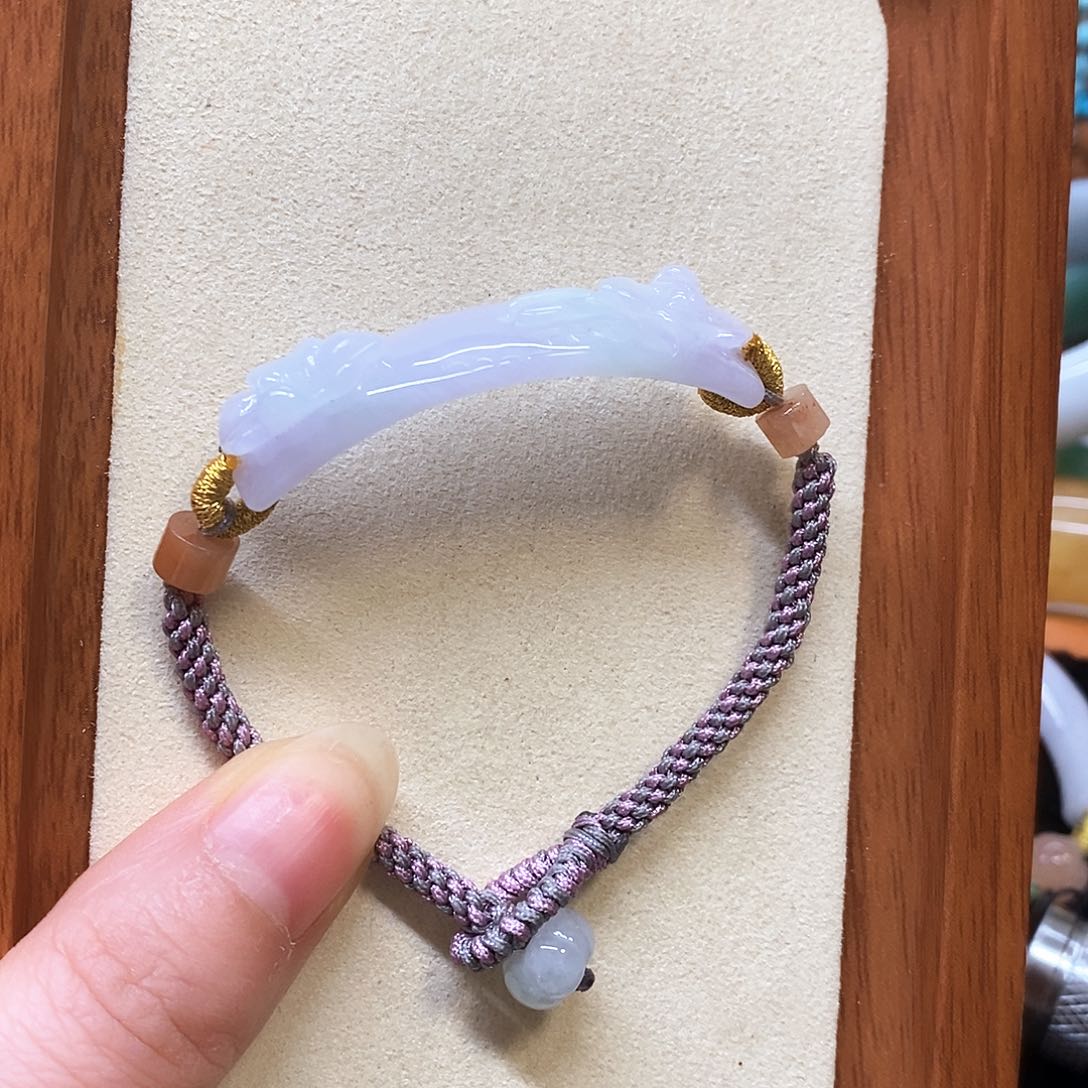 翡翠手链未镶嵌翡翠手牌